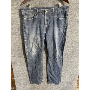 Levis 541 Athletic Fit Jeans Mens 36x32 Blue Tapered Stretch Denim Fits 39x32